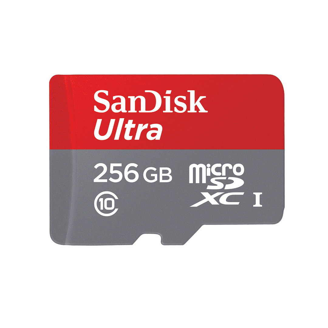 SANDISK CARTE MEMOIRE MICRO SD 256GB ULTRA MICROSDXC UHS-I CARD_0