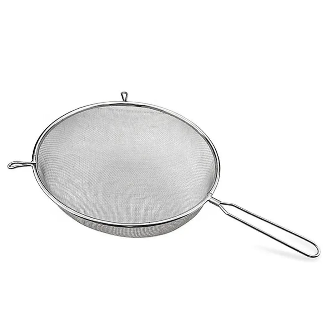Peneira De Cozinha De Aço Inoxidavél De Duas Camadas_0
