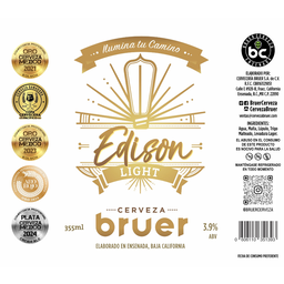 Edison Light Lata 12oz