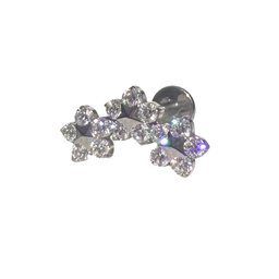 Labret tres flores