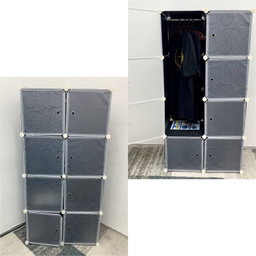8 CUBE STORAGE WITH HANGER