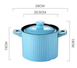CERAMIC IRON CAST COOKING POT NORDIC
