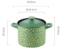 CERAMIC IRON CAST COOKING POT NORDIC