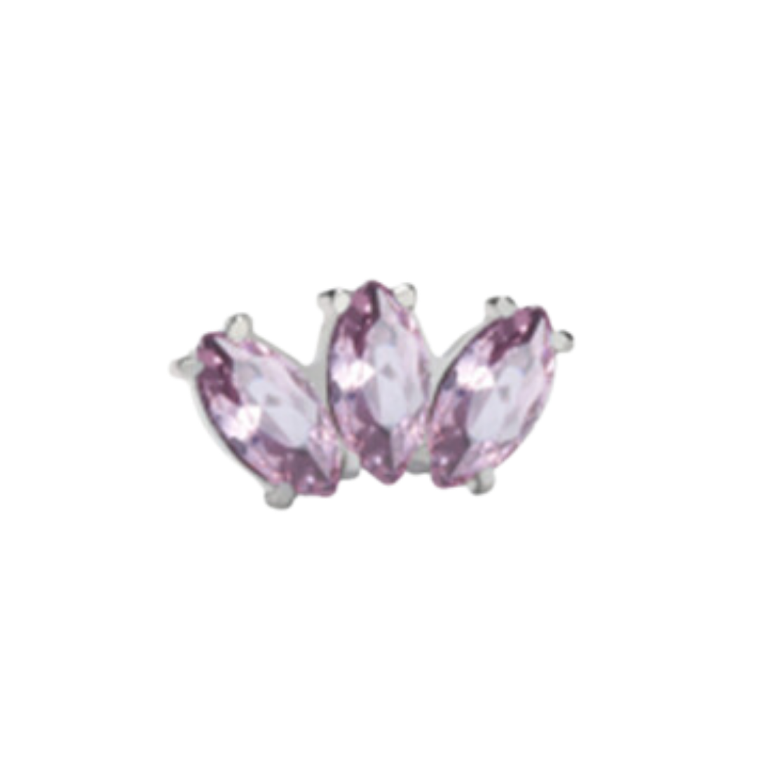 Labret marquise rosa