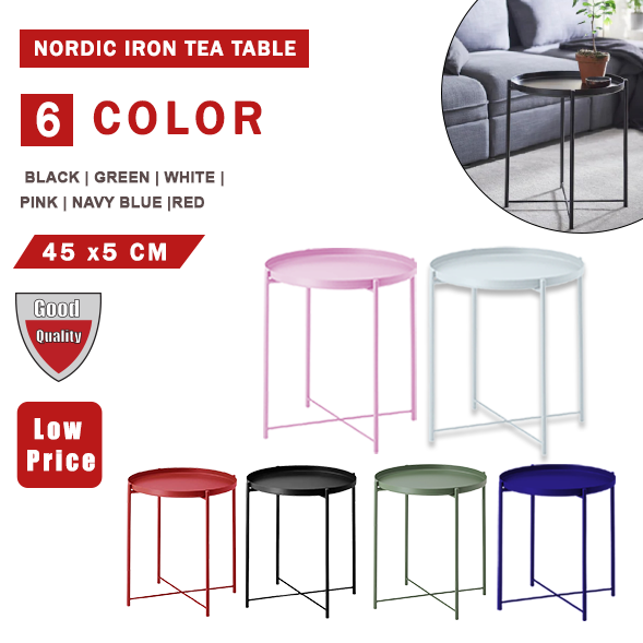 Nordic Iron Tea Table Ala IKEA_0