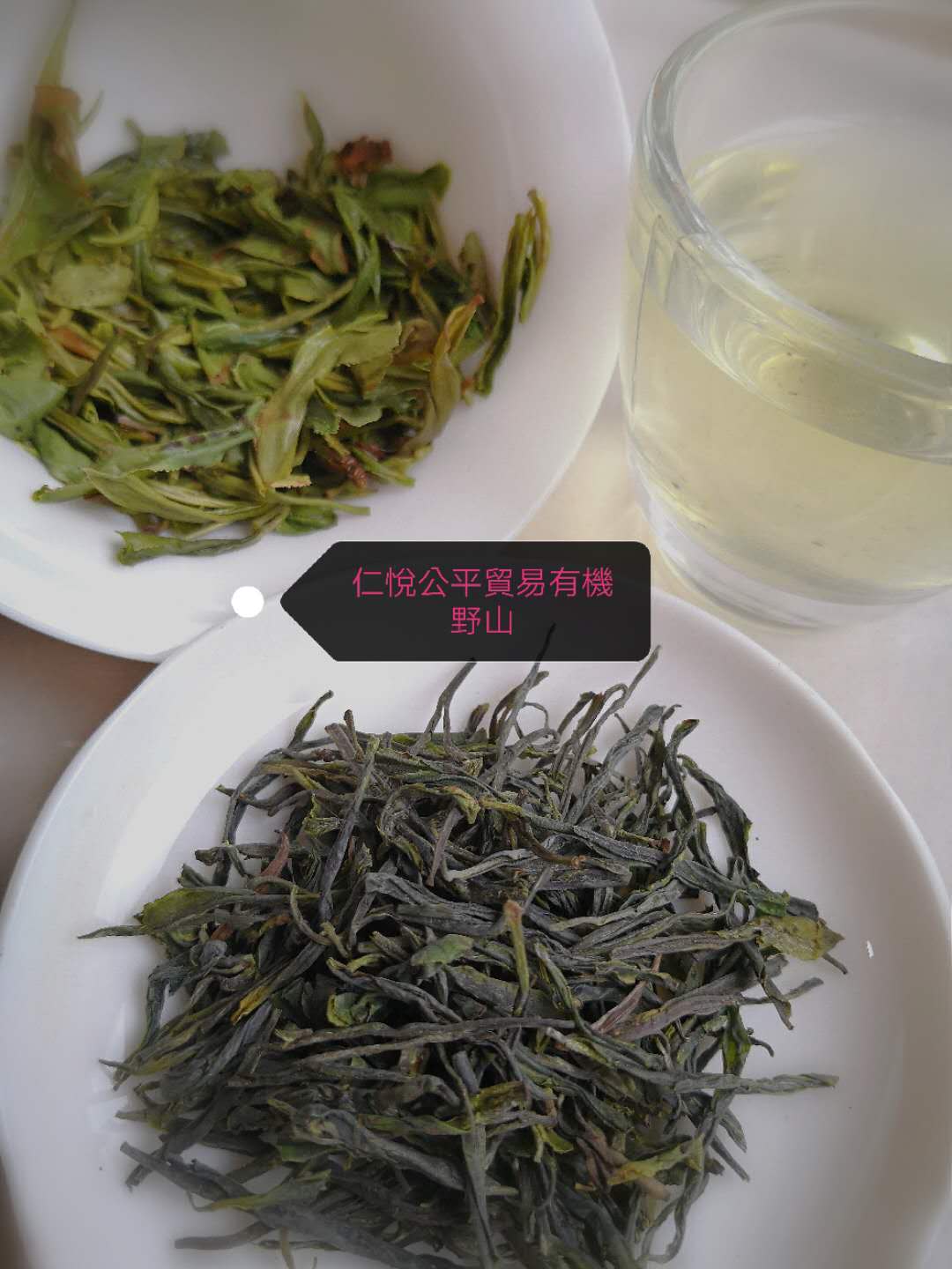 Green Tea Organic fair trade Wild Mountain 婺綠野山 (有機公平貿易) 