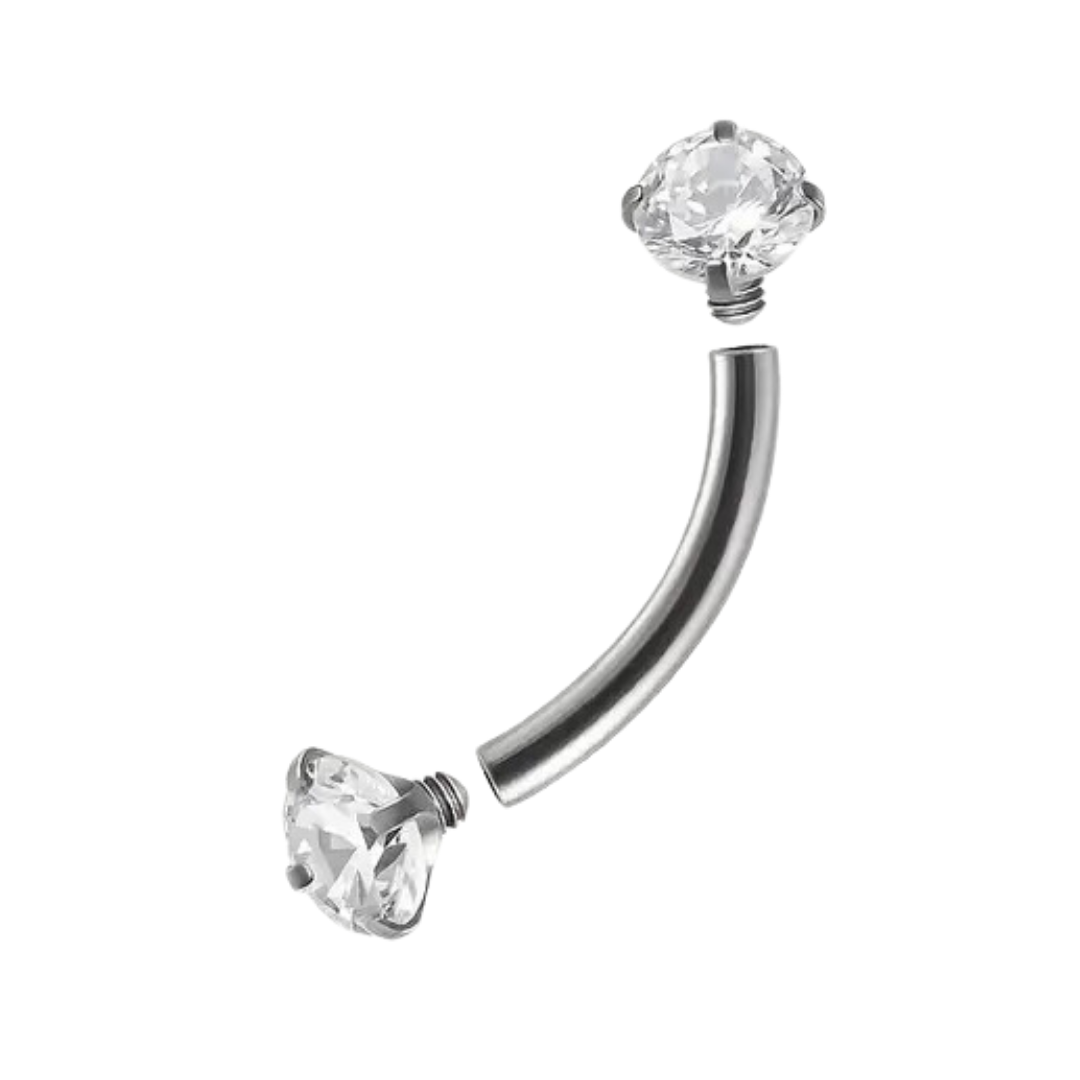 Barbell zirconias