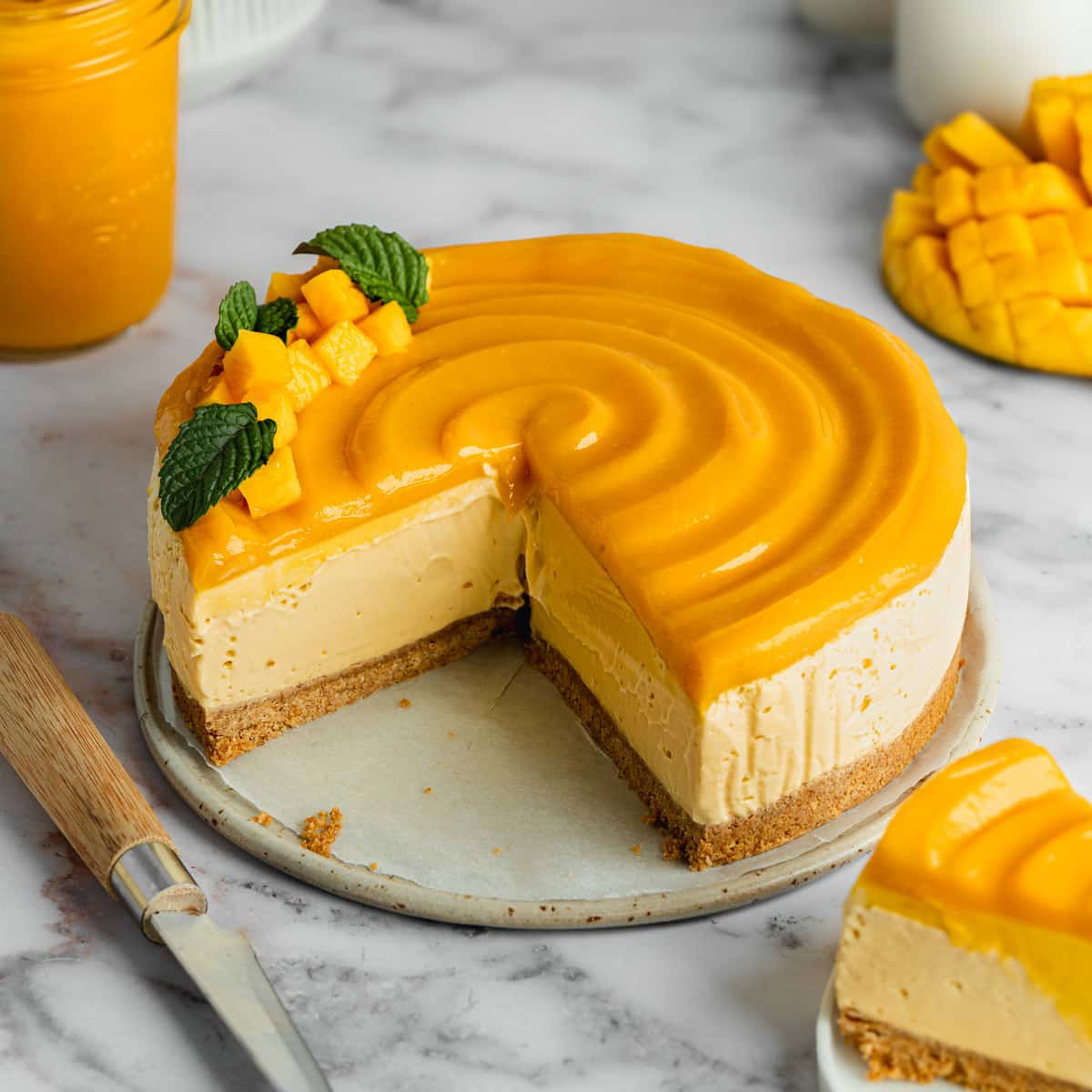 Cheesecake baked & Unbaked_7