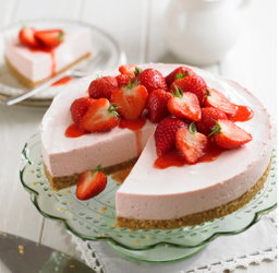 Cheesecake baked & Unbaked
