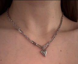 Amor Necklace - Silver