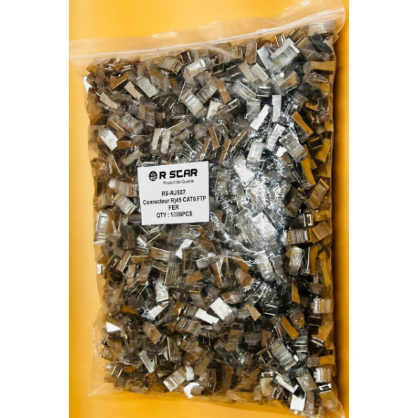 RSCAR CONNECTEUR RS-RJ507 FER BLINDE SACHET DE 1000pcs