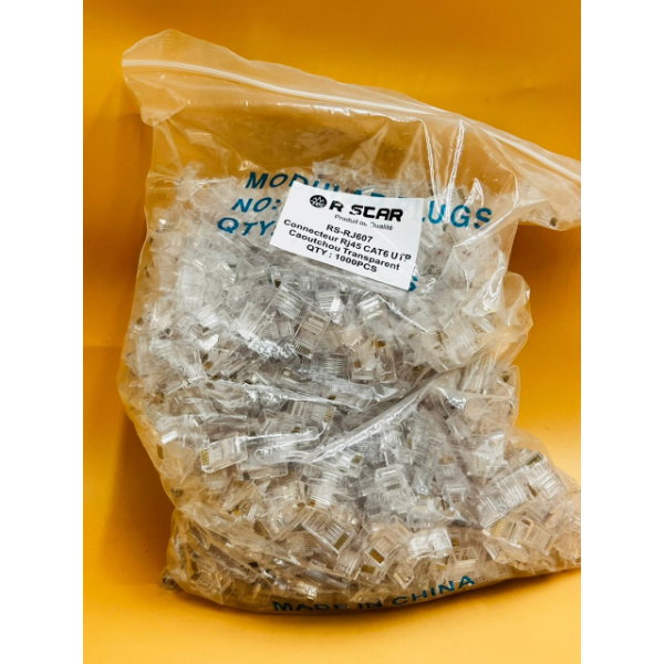 RSCAR CONNECTEUR RS-RJ607 CAOUTCHOUC SACHET DE 1000pcs_0