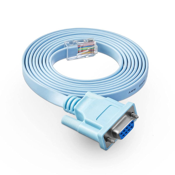 CABLE CONSOLE RJ45 TO DB9 / DB9 TO RJ45 1.8M / RS-RJ45DB9_0