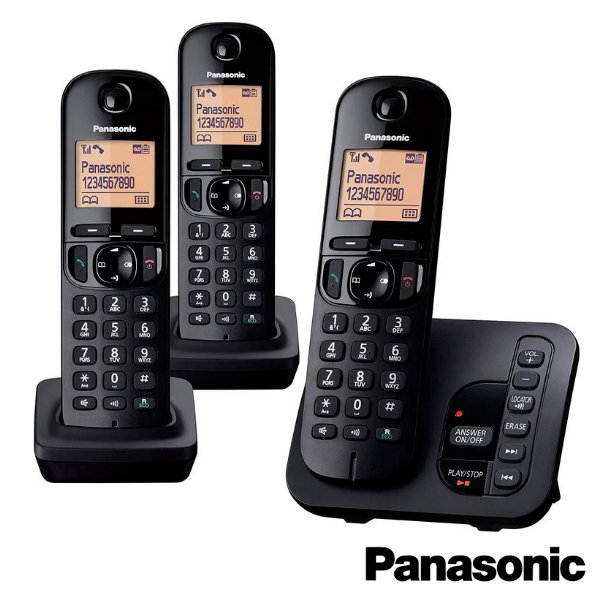 PANASONIC TELEPHONE FIXE KX-TGC223 PORTATIF TRIO