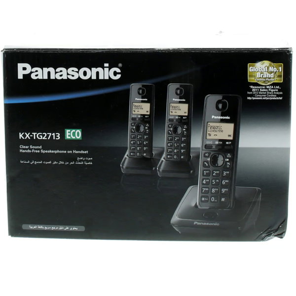 PANASONIC TELEPHONE FIXE KX-TG2713 ECO PORTATIF TRIO_0