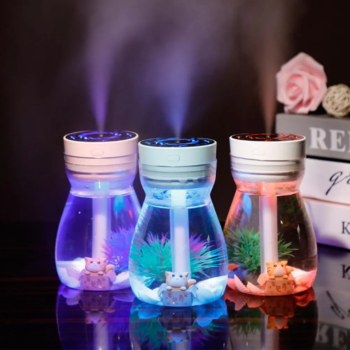 Glass Bottle Ultrasonic Humidifier_1