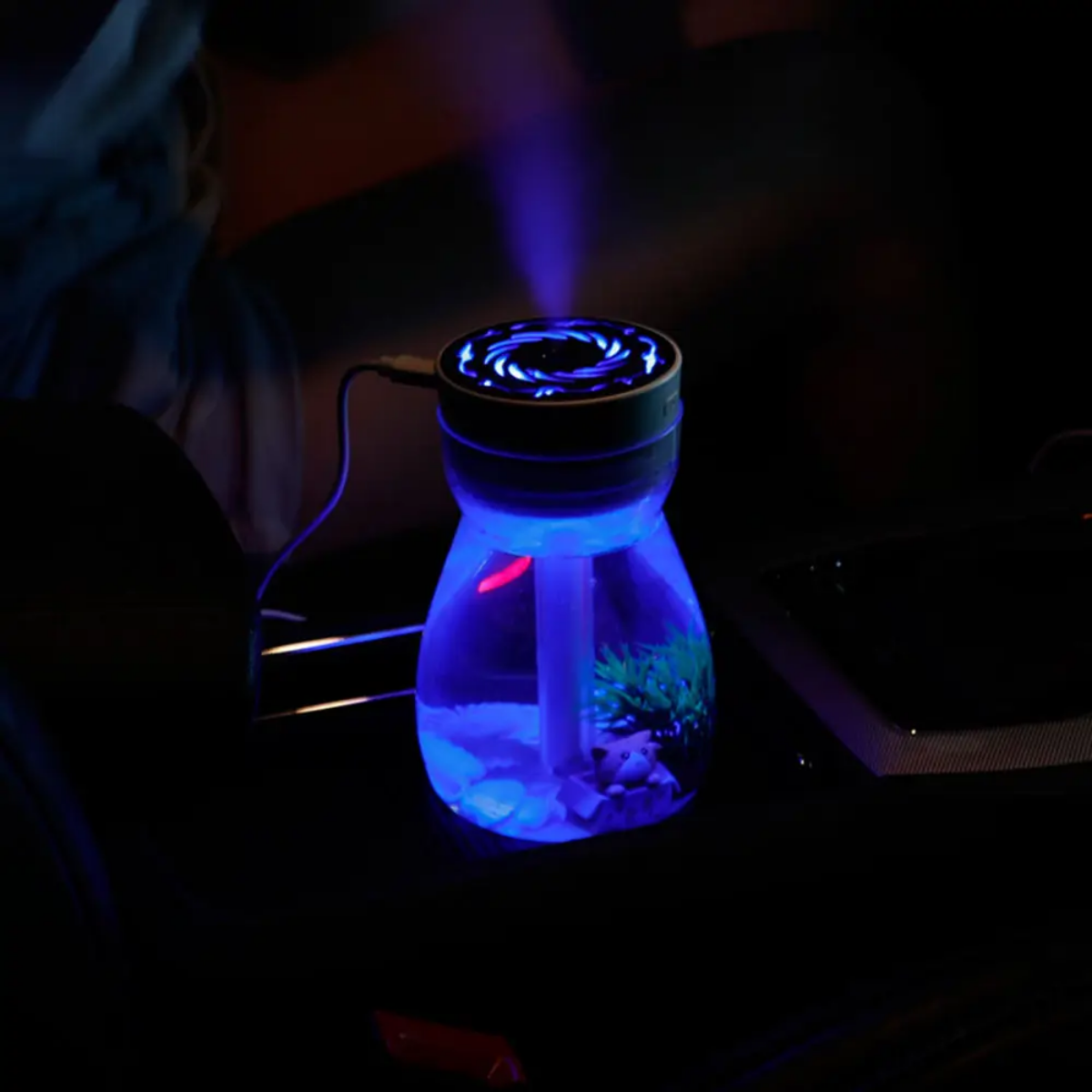 Glass Bottle Ultrasonic Humidifier_3