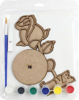 Mother's Day DIY Flower Deco Board Painting