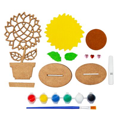 Mother's Day DIY Flower Deco Board Painting_6