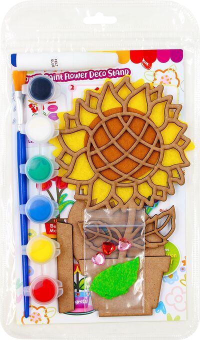 Mother's Day DIY Flower Deco Board Painting_5