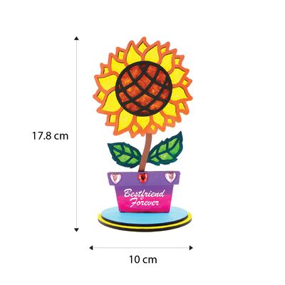 Mother's Day DIY Flower Deco Board Painting_7