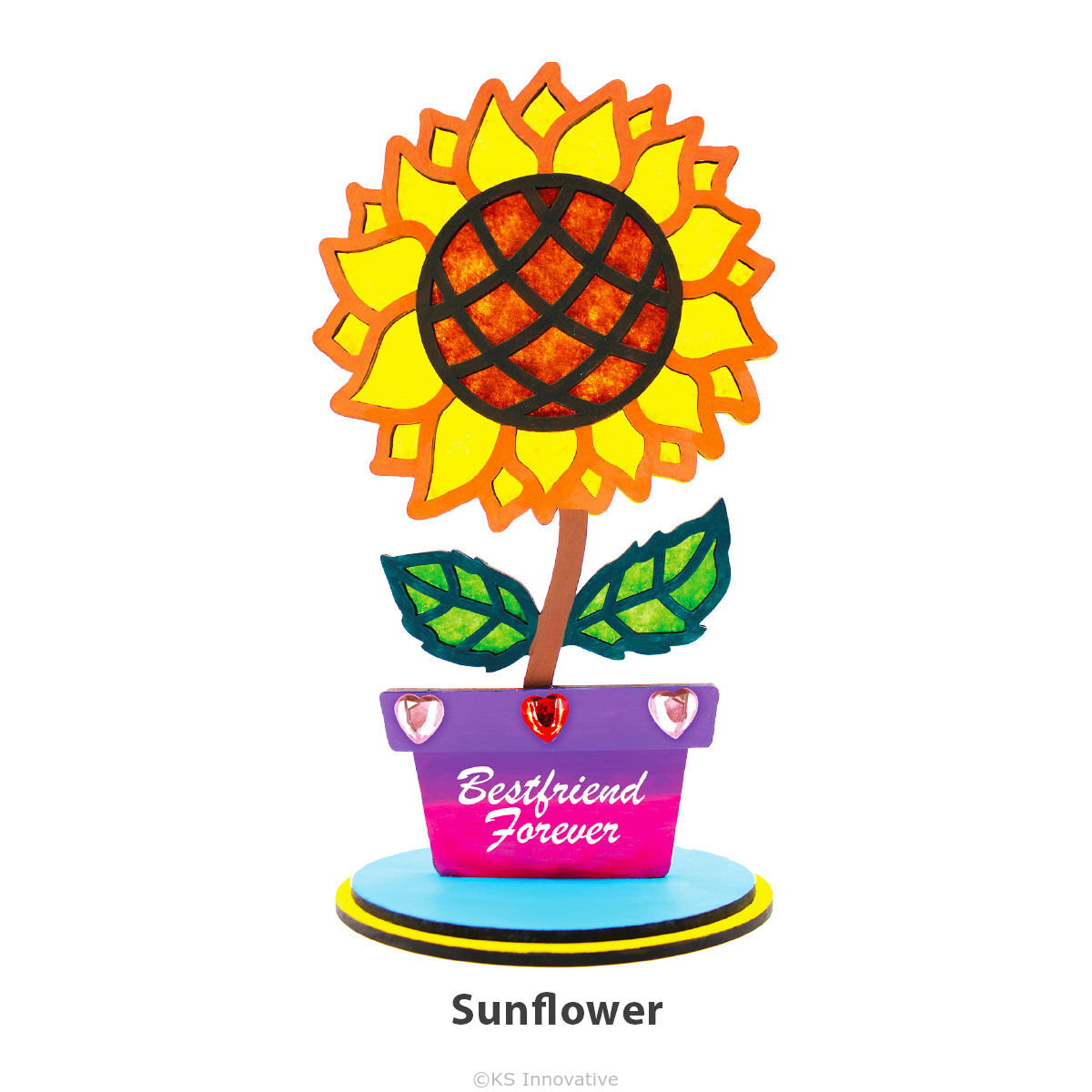 Mother's Day DIY Flower Deco Board Painting_15