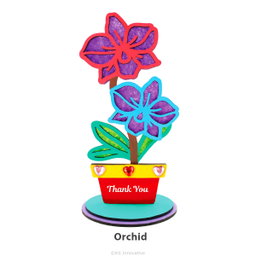 Mother's Day DIY Flower Deco Board Painting