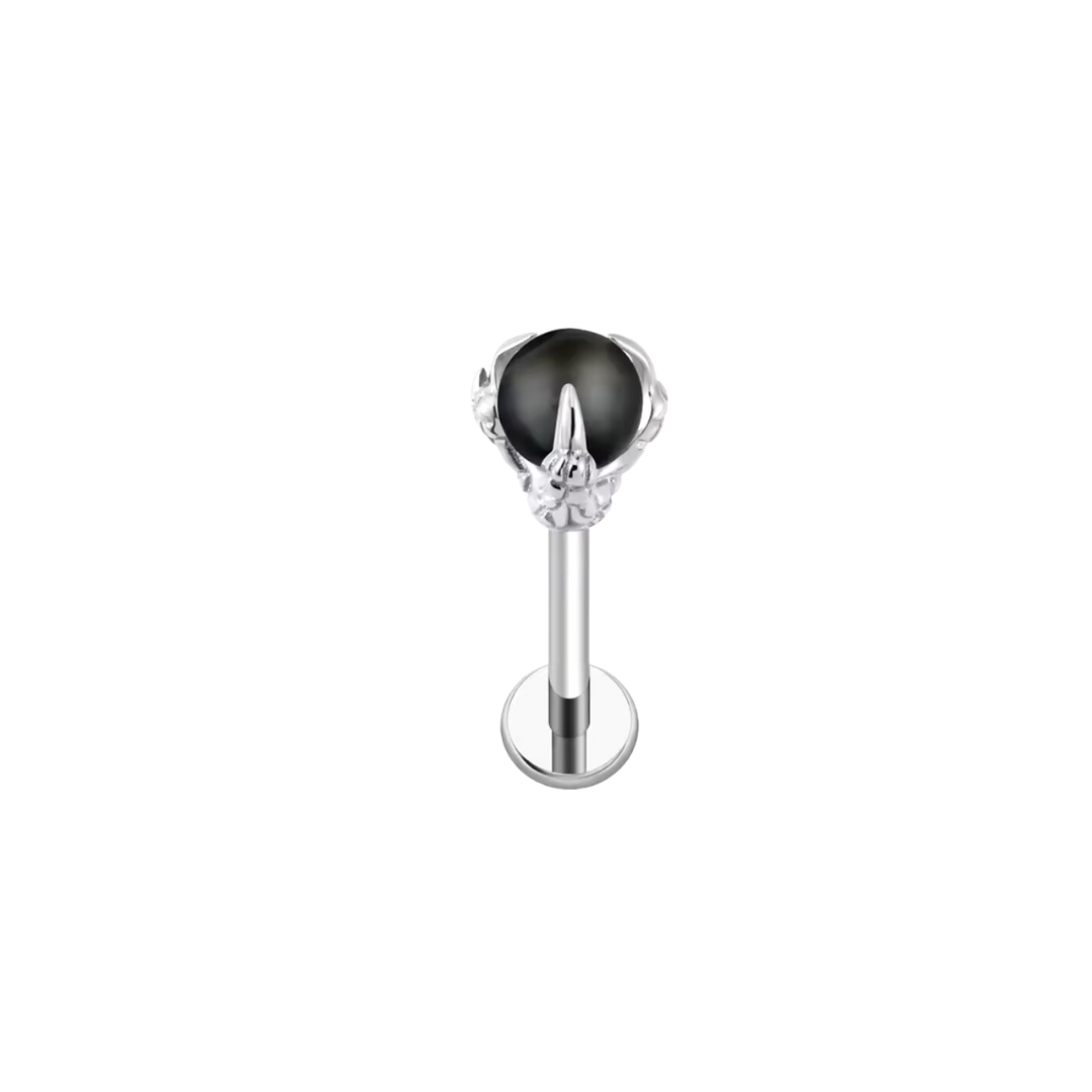 Labret engarzado negro