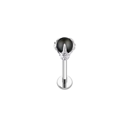 Labret engarzado negro
