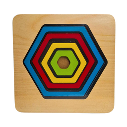 Rompecabezas MINI de madera 10.8cm X 10.8cm