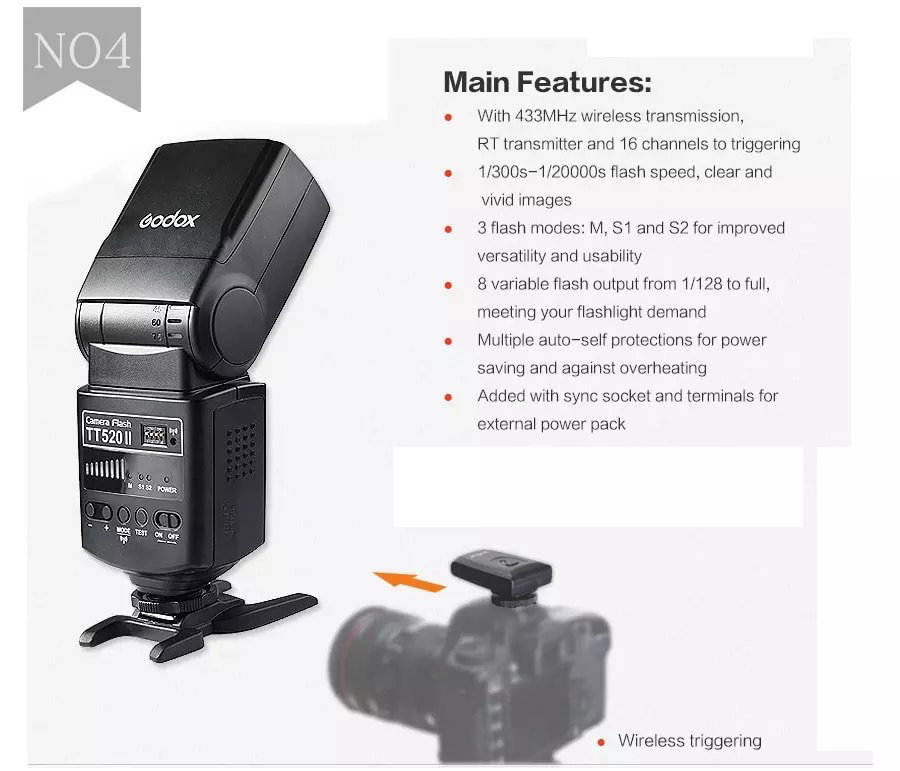 Flash Godox TT520_2