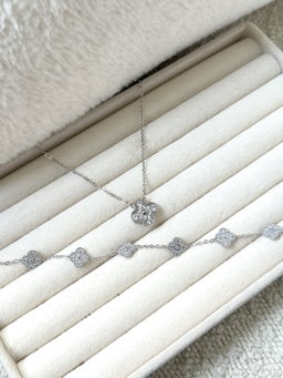CLOVER DIAMOND NECKLACE (PO)
