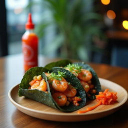 Tacos De Alga Capeada
