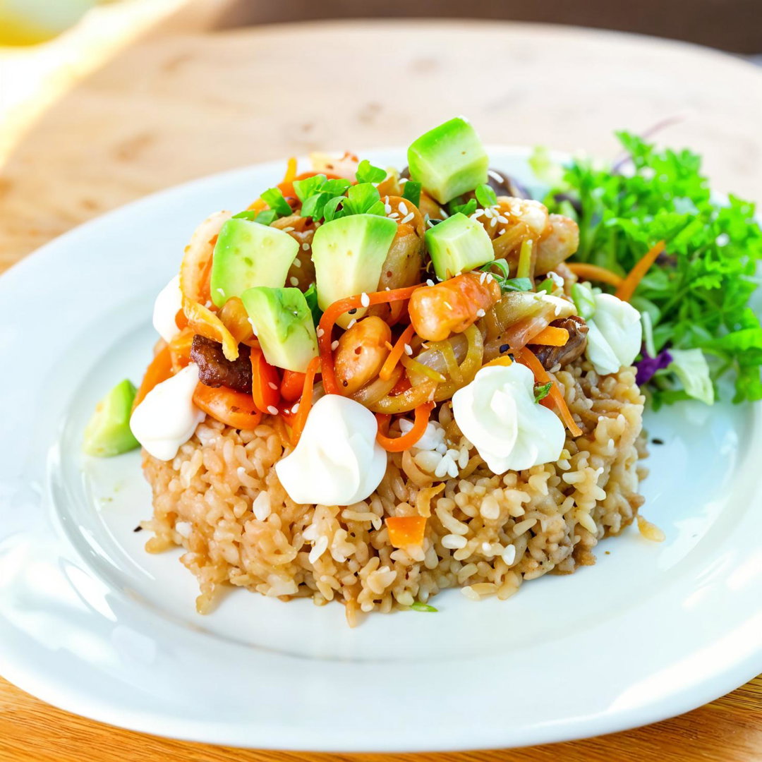 Arroz Teriyaki Especial