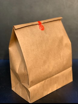 KRAFT DELIVERY TAKEOUT BAGS - 13” x 9” x 5.5” - BROWN - (WITHOUT HANDLES) 