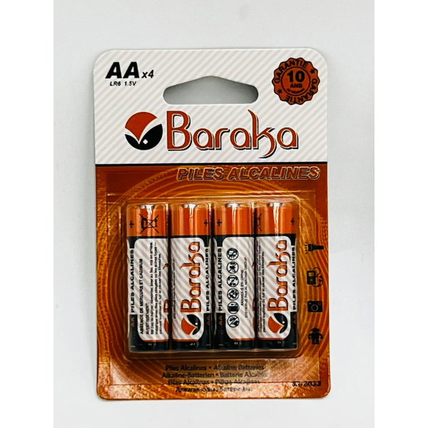 BARAKA PILES ALCALINES BATTERIE BRK-AA_0