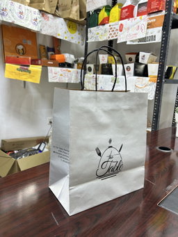 BRANDED KRAFT PAPER BAGS