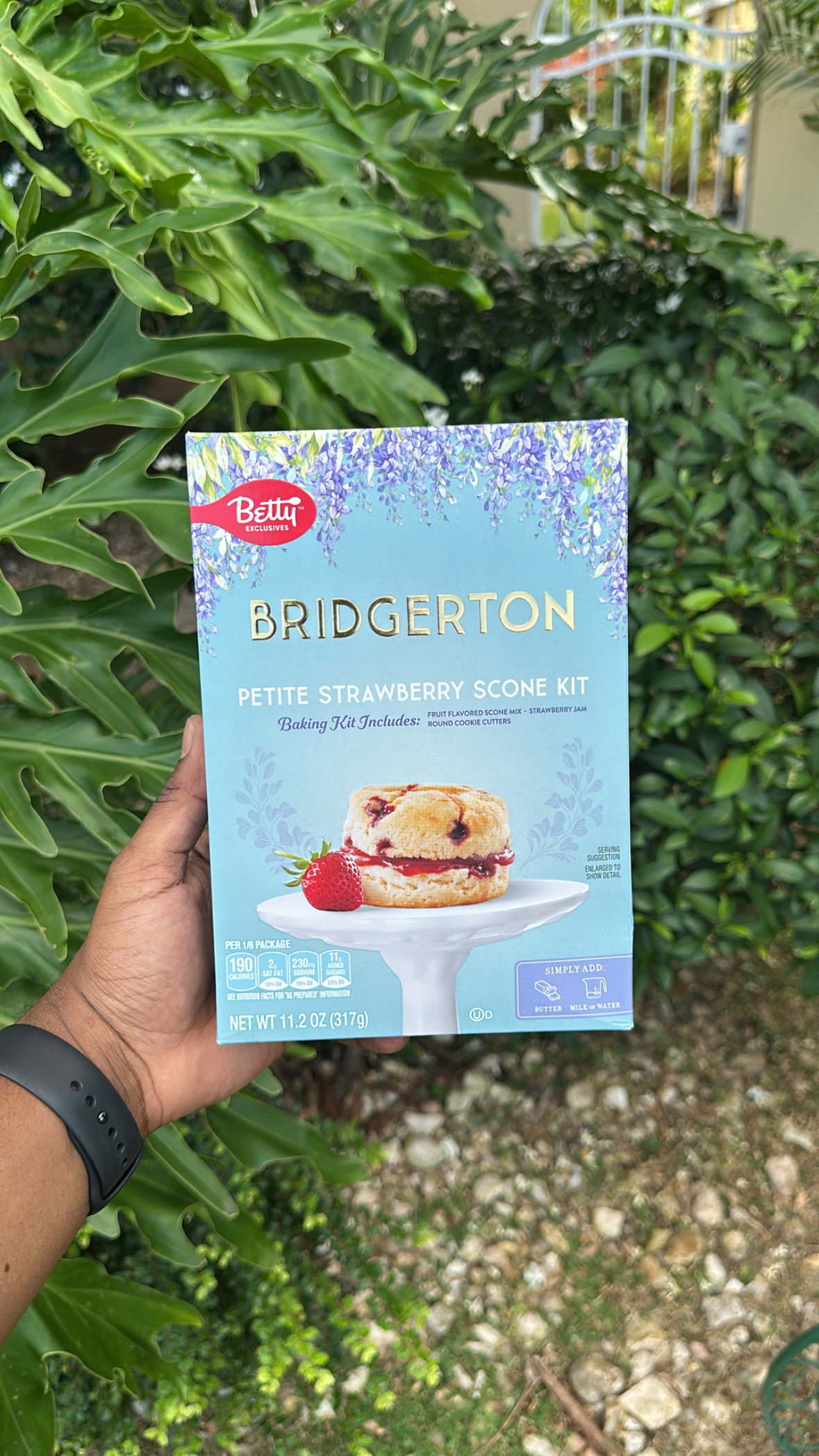 Bridgerton Petite Strawberry Scone kit_0