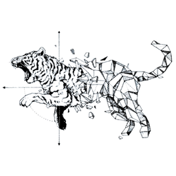 Tigre desintegrado