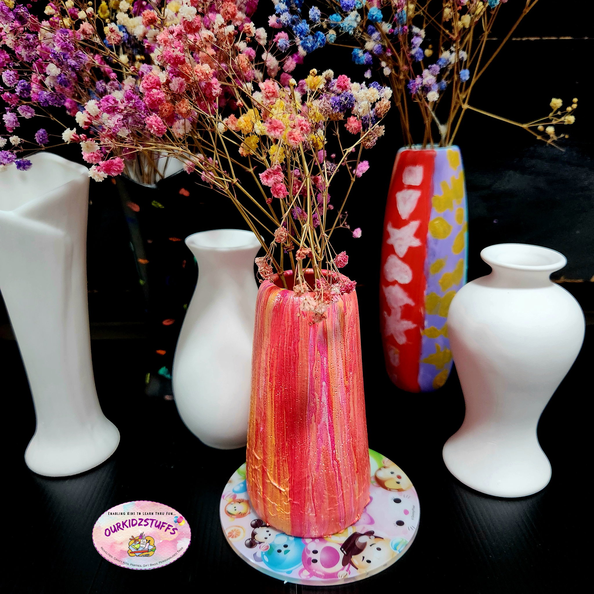 Ceramic Vase Pour Art Painting Kit_1