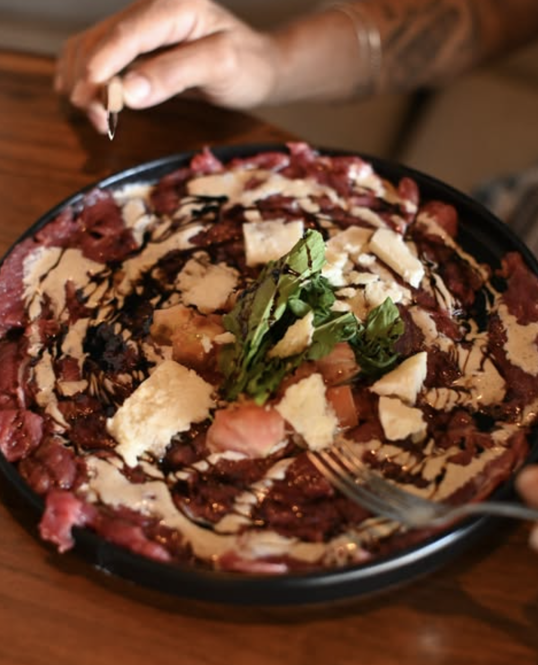 Carpaccio de lomito