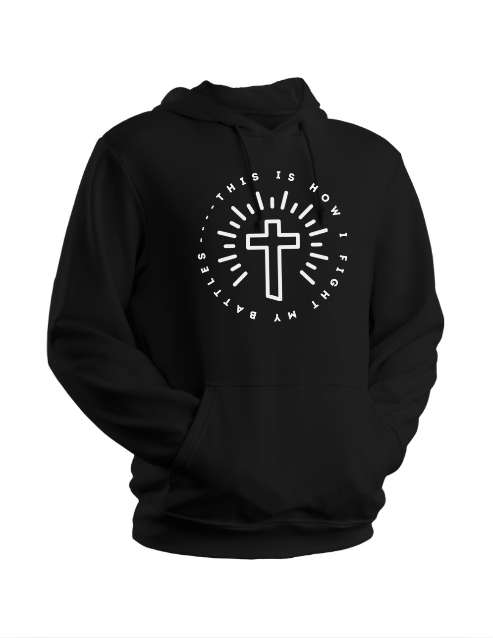 THIS IS HOW I FIGHT Hoodie - 260 GSM_1