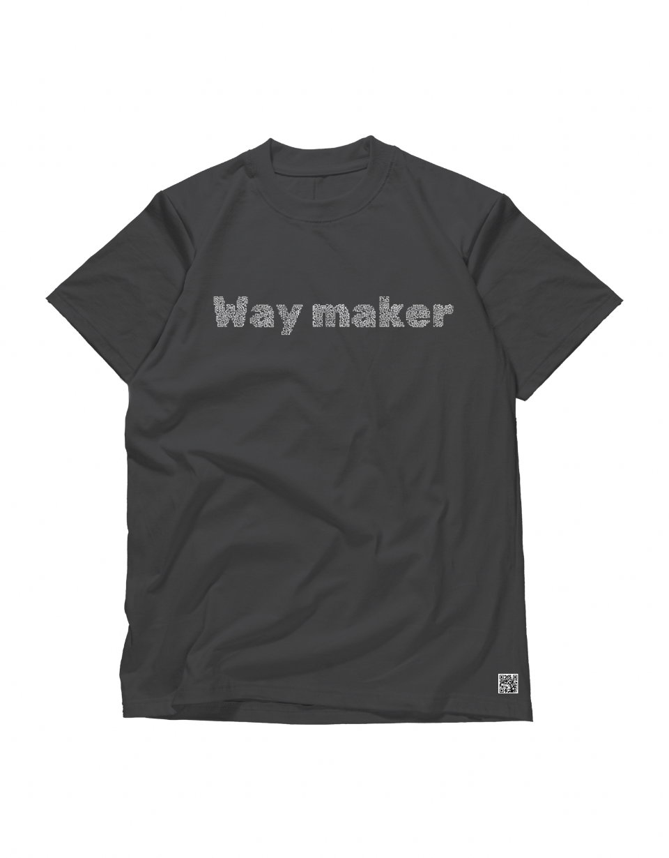 WAY MAKER (Path design) T-Shirt - 180 GSM_1