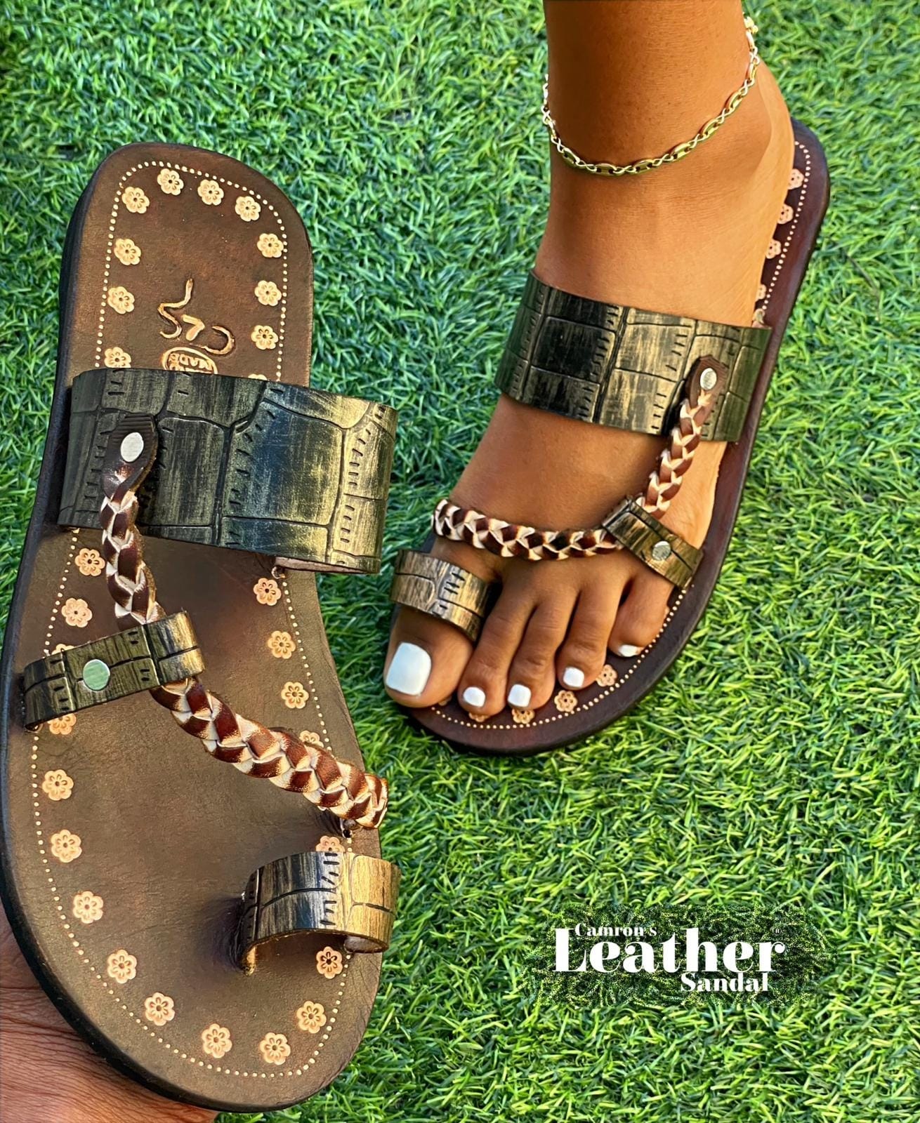 Embossed Alligator Leather_0
