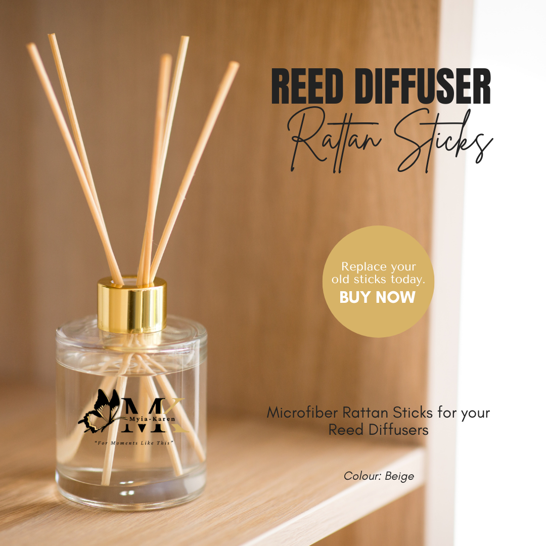 Beige Reed Diffuser Rattan Sticks