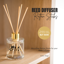 Beige Reed Diffuser Rattan Sticks