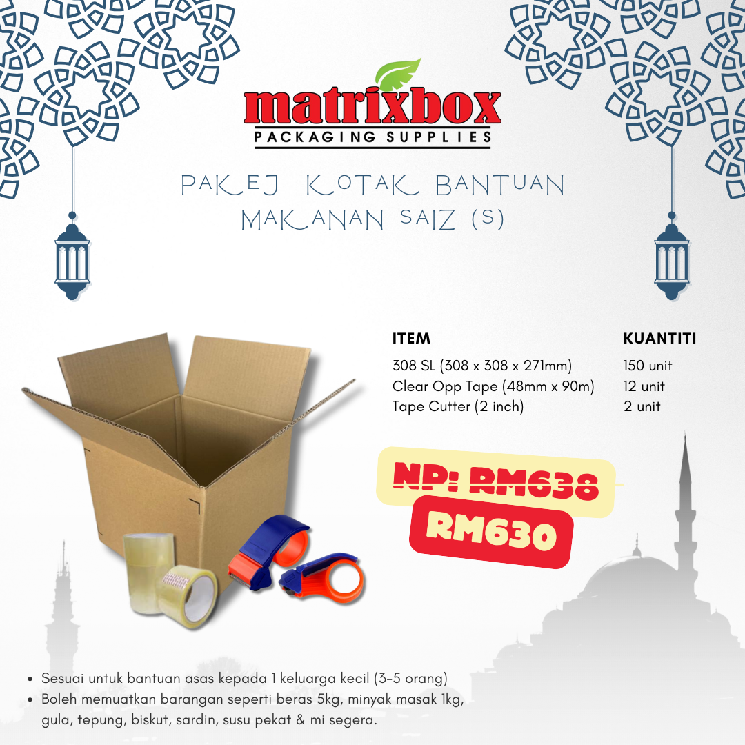 Pakej Kotak Bantuan Makanan (S)