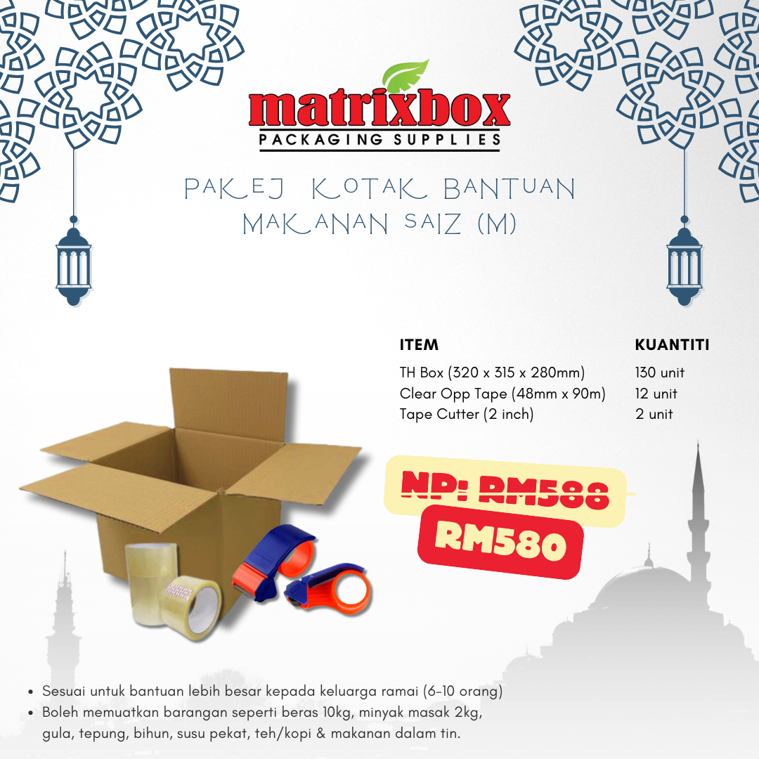Pakej Kotak Bantuan Makanan (M)