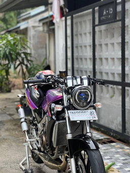 KN 150 R Modifikasi Purple