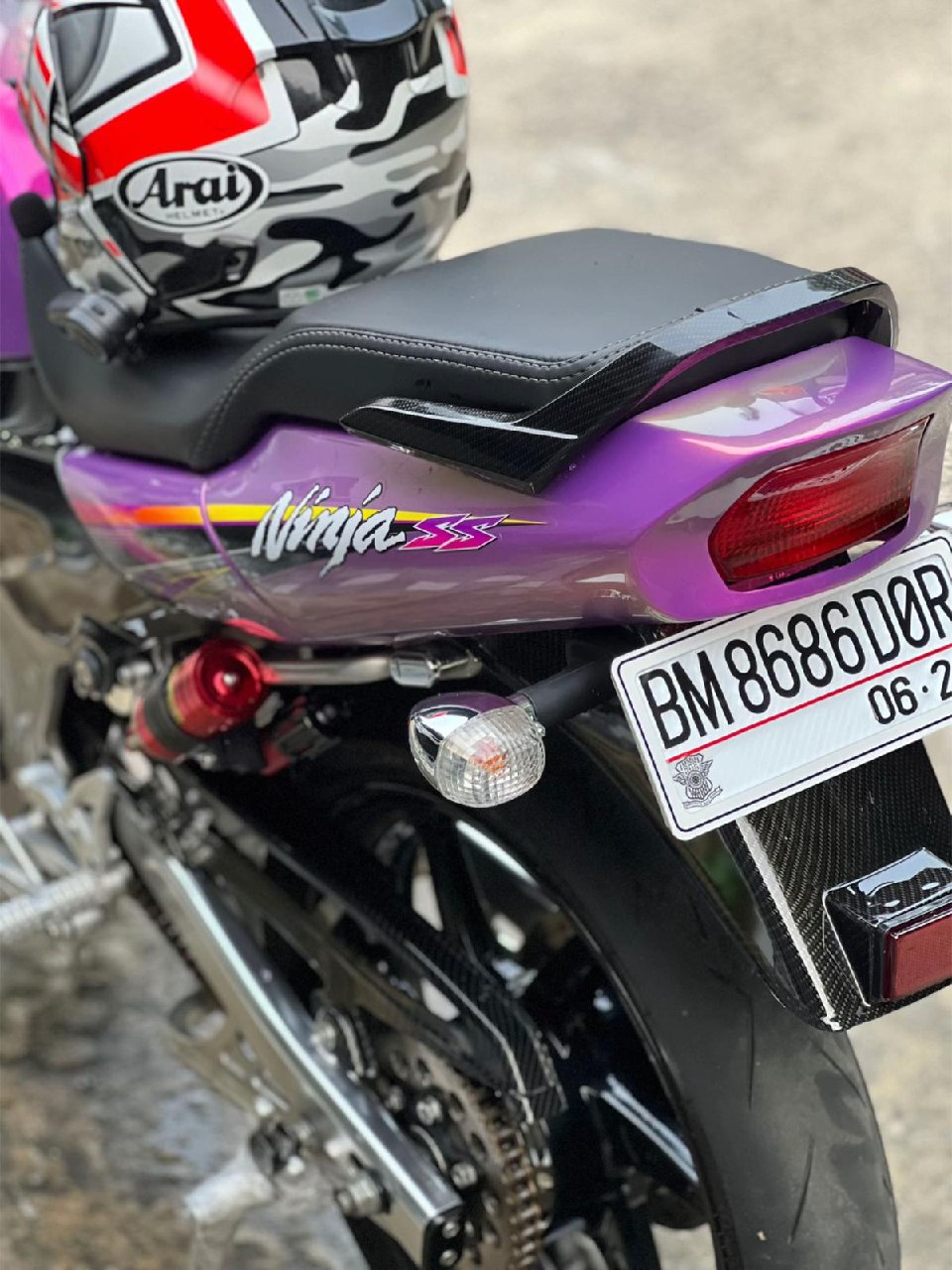 KN 150 R Modifikasi Purple_2